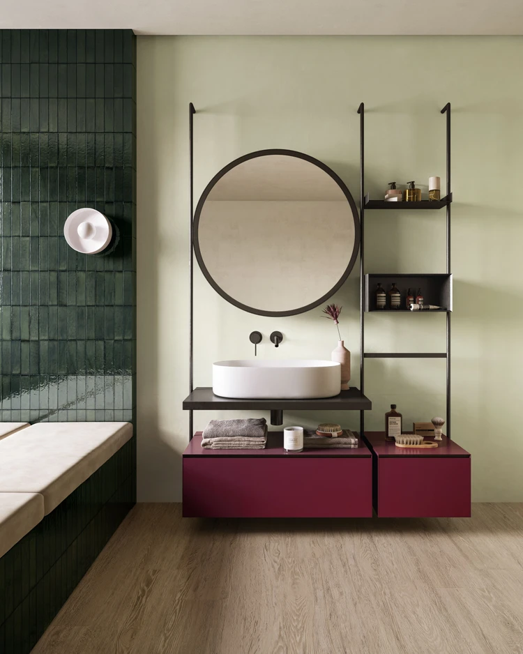 Insideart Color Mint, Tetris Forest, Sunwood Almond