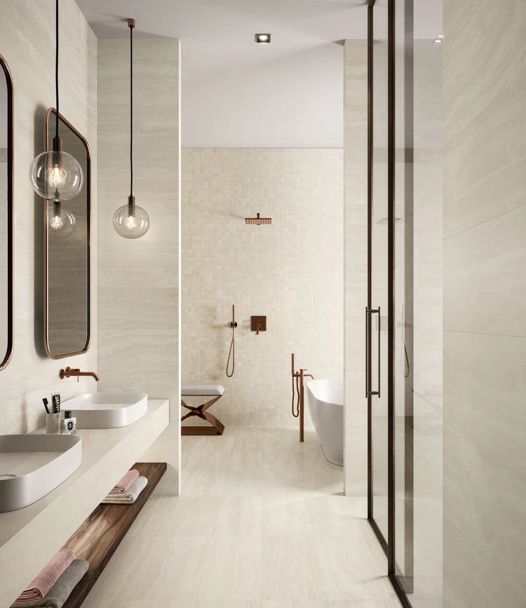 VIA APPIA Vein Cut Ivory